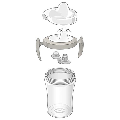 NUK TRAINER CUP +6M 230ML - tunisie