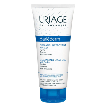 URIAGE BARIEDERM CICA-GEL NETTOYANT 200ML - tunisie