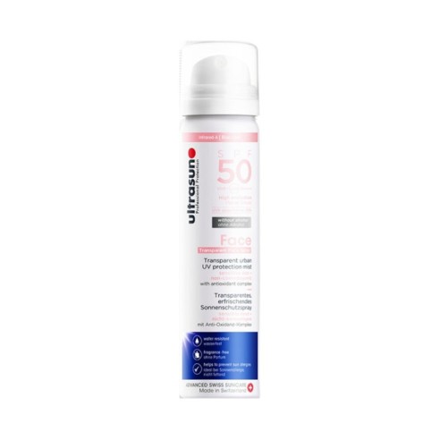 ULTRASUN ECRAN FACE MIST BRUME SPF50+ 75ML - tunisie
