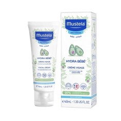 MUSTELA HYDRA BEBE CREME VISAGE 40ML - tunisie