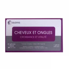 ALANIA CHEVEUX ET ONGLES CROISSANCE ET VITALITE BT/30 - tunisie