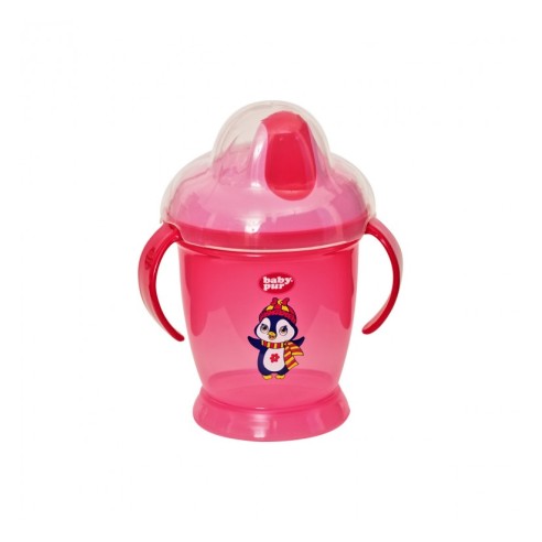 PUR TASSE BEC SILICONE AVEC ANSE 250ML REF:78003 - tunisie