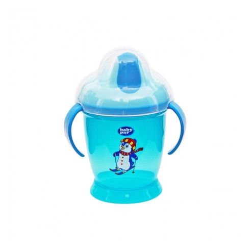 PUR TASSE BEC SILICONE AVEC ANS 210ML REF:78005 - tunisie