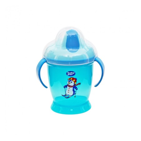 PUR TASSE BEC SILICONE AVEC ANS 210ML REF:78005 - tunisie