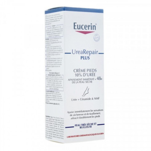 EUCERIN UREA REPAIR PLUS CREME PIEDS 100ML - tunisie