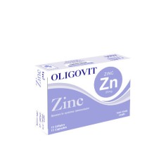 VITAL OLIGOVIT ZINC 25MG GELLULE BT 15 - tunisie