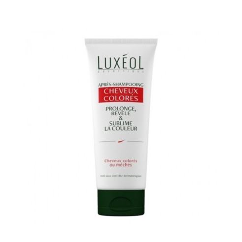LUXEOL APRES SHAMPOOING CHEVEUX COLORES 200ML - tunisie