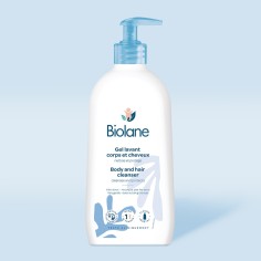 BIOLANE GEL LAVANT CORPS ET CHEVEUX 350ML - tunisie