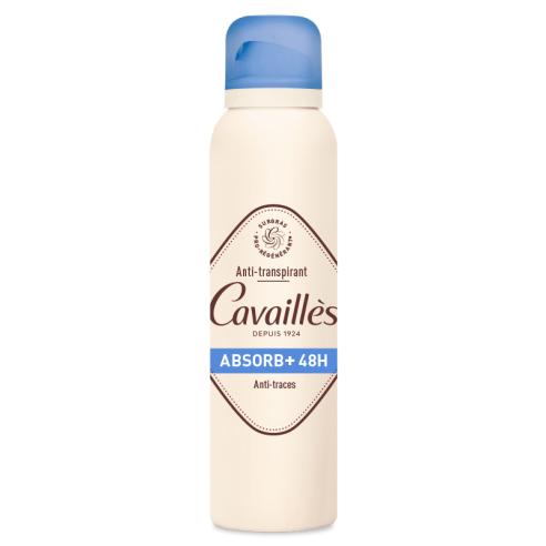 ROGE CAVAILLES DEO ABSORB+ 48H ANTI TRACES SPRAY 150ML - tunisie