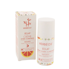 Crème Hydra Clarifiante Éclat Nuit Peaux Mixtes à Grasses 40 ml - Herbeos - tunisie