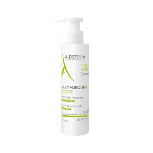 A-DERMA DERMALIBOUR+CICA GEL MOUSSANT 200ML - tunisie