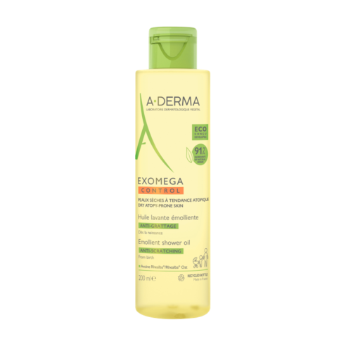 A-DERMA EXOMEGA CONTROL HUILE LAVANTE EMOLLIENTE 200ML - tunisie