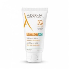 A-DERMA PROTECT AC FLUIDE MATIFIANT SPF50+ 40ML - tunisie