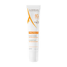 A-DERMA PROTECT FLUIDE INVISIBLE SPF 50+ 40ML - tunisie