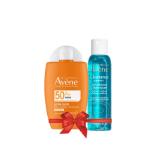 AVENE PACK ECRAN ULTRA FLUIDE INVISIBLE SPF50+ 50ML+CLEANANCE GEL NETTOYANT 100ML (OFFERT) - tunisie