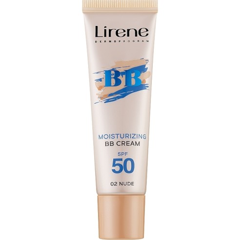 LIRENE BB CREAM SPF50 (02) NUDE 30ML - tunisie