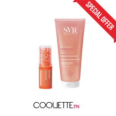 SVR PACK SUN SECURE EASY STICK SPF50+ 10G + TOPIALYSE GEL LAVANT 200ML - tunisie