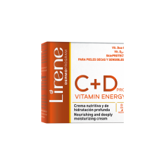 LIRENE C+D CREME HYDRATANTE PEAUX SECHES ET SENSIBLES 50ML - tunisie