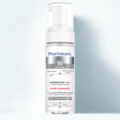 PHARMACERIS W PURE LUMINIUM MOUSSE NETTOYANTE ANTI TACHES 150ML - tunisie