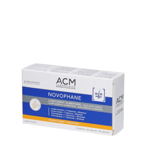 ACM NOVOPHANE CHEVEUX ET ONGLES 60 GELULES - tunisie
