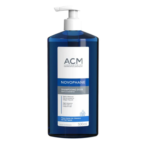 ACM NOVOPHANE SHAMPOOING DOUX TOUS TYPES CHEVEUX 500ML - tunisie