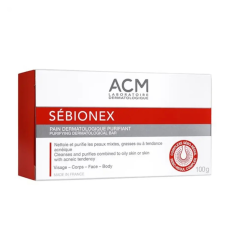 ACM SÉBIONEX - PAIN DERMATOLOGIQUE PURIFIANT 100 G - tunisie
