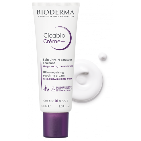BIODERMA CICABIO CREME+ SOIN ULTRA REPARATEUR APAISANT 40ML - tunisie