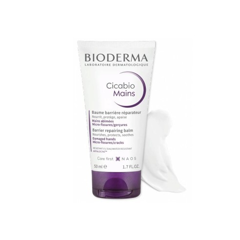 BIODERMA CICABIO MAINS BAUME BARRIERE REPARATEUR 50ML - tunisie