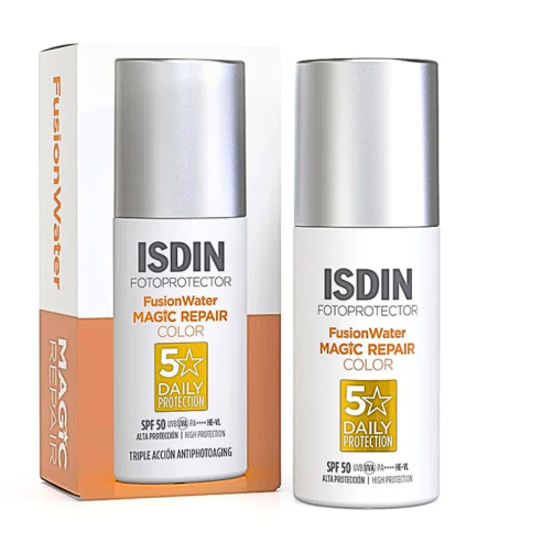 ISDIN FUSION WATER MAGIC REPAIR COLOR SPF50 - tunisie