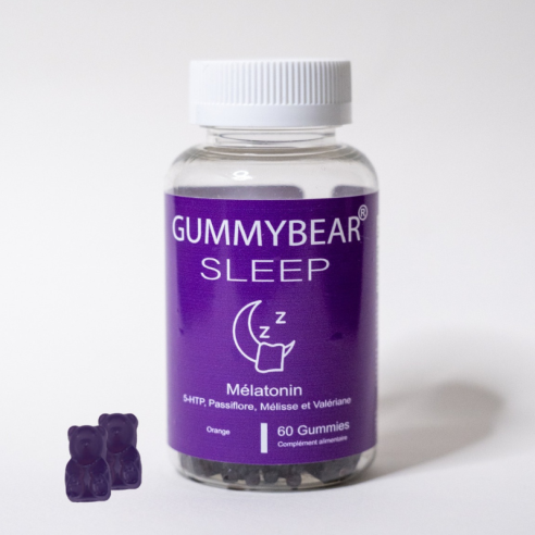 GUMMYBEAR SLEEP 60 GUMMIES - tunisie