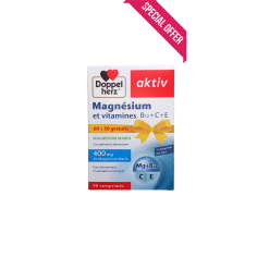 AKTIV MAGNESUIM VITAMINE C+E BOITE DE 60 + 30 COMPRIMES GRATUITS - tunisie