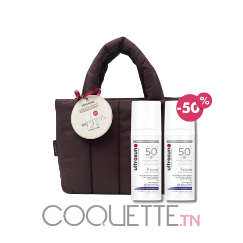 ULTRASUN SAC MATELASSE 2 ECRAN ANTI-PIGMENTATION 50ML -50% SUR LA 2EME - tunisie
