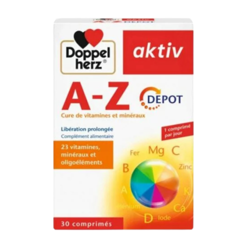AKTIV A-Z ACTION DURABLE 30 COMPRIMES - tunisie
