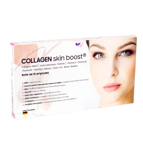 ROXENE COLLAGEN SKIN BOOST 10 AMPOULES - tunisie