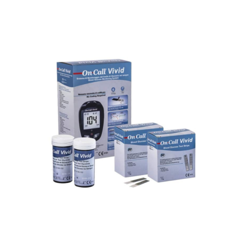 ON CALL VIVID COFFRET LE GLUCOMETRE + 100 BANDLETTES - tunisie