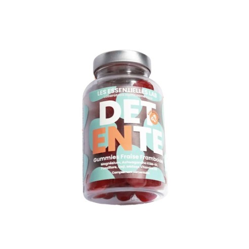 LES ESSENTIELLES LAB DETENTE ANTI STRESS 60 GUMMIES - tunisie