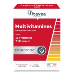 VITAVEA MULTIVITAMINES EFFERVESCENT 24 COMPRIMES - tunisie