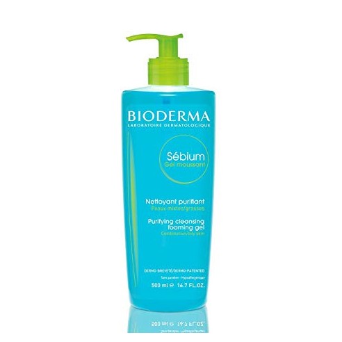 BIODERMA SEBIUM GEL MOUSSANT 500ML - tunisie