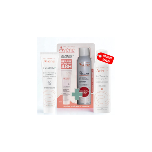 AVÈNE COFFRET CICALFATE+ CRÈME 100ML + EAU THERMALE 150ML - tunisie