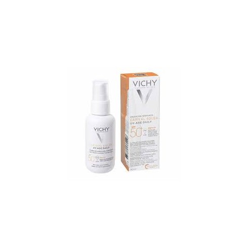 ECRAN VICHY CAPITAL SOLEIL AGE DAILY FLUIDE TEINTE SPF50+ 40ML - tunisie