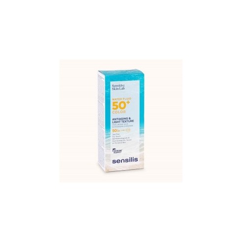 SENSILIS ECRAN SENSITIVE SKIN WATER FLUID TEINTE SPF50+ 40ML - tunisie