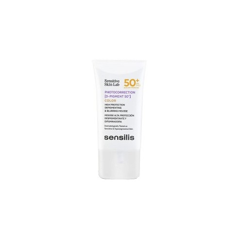 SENSILIS ECRAN PHOTOCORRECTION [D-PIGMENT 50+] MOUSSE TEINTE SPF50+ 40ML - tunisie