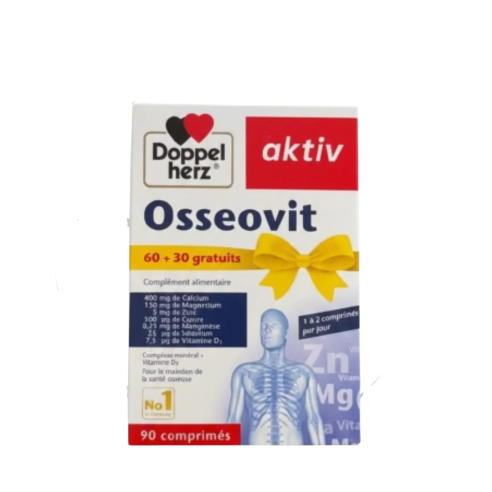 AKTIV OSSEOVIT BOITE DE 60 + 30 COMPRIMES GRATUITS - tunisie