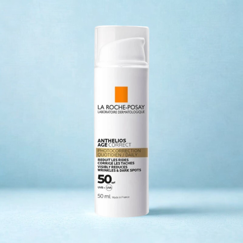ECRAN LA ROCHE POSAY ANTHELIOS AGE CORRECT SPF50 50ML - tunisie