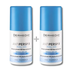 DERMEDIC ROLL ON ANTI-TRANSPIRANT LOT DE 2 (1+1 GRATUIT) - tunisie