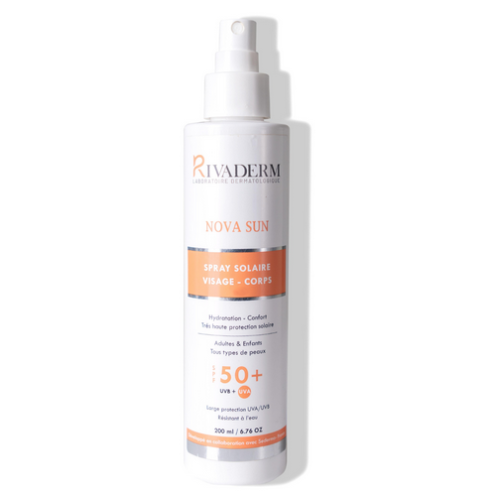 RIVADERM NOVA SUN SPRAY SOLAIRE SPF 50+ 200ML - tunisie