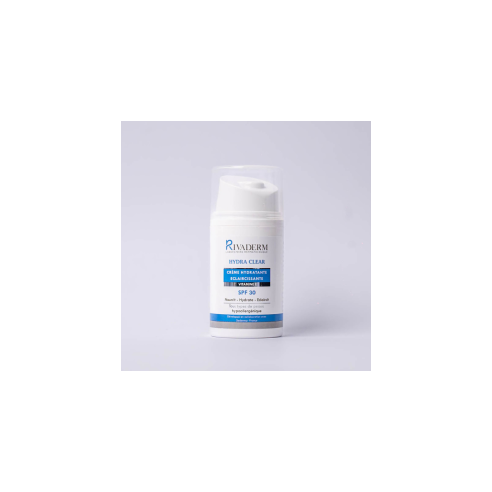 RIVADERM HYDRA CLEAR SPF30 50ML - tunisie