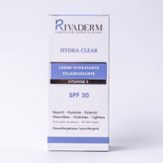 RIVADERM HYDRA CLEAR SPF30 100ML - tunisie