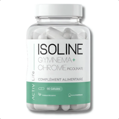 ACTIV LIFE - ISOLINE GYMNEMA + CHROME PICOLINATE 90 GELULES - tunisie