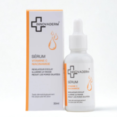 INNOVADERM SERUM VITAMINE C NIACINAMIDE 30ML - tunisie